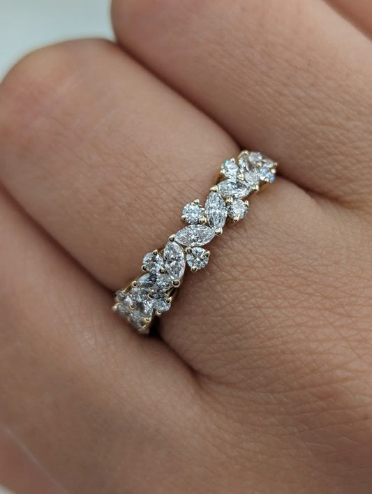 1 Carat Marquise Rings