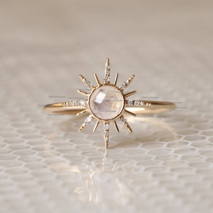 Moonstone Ring